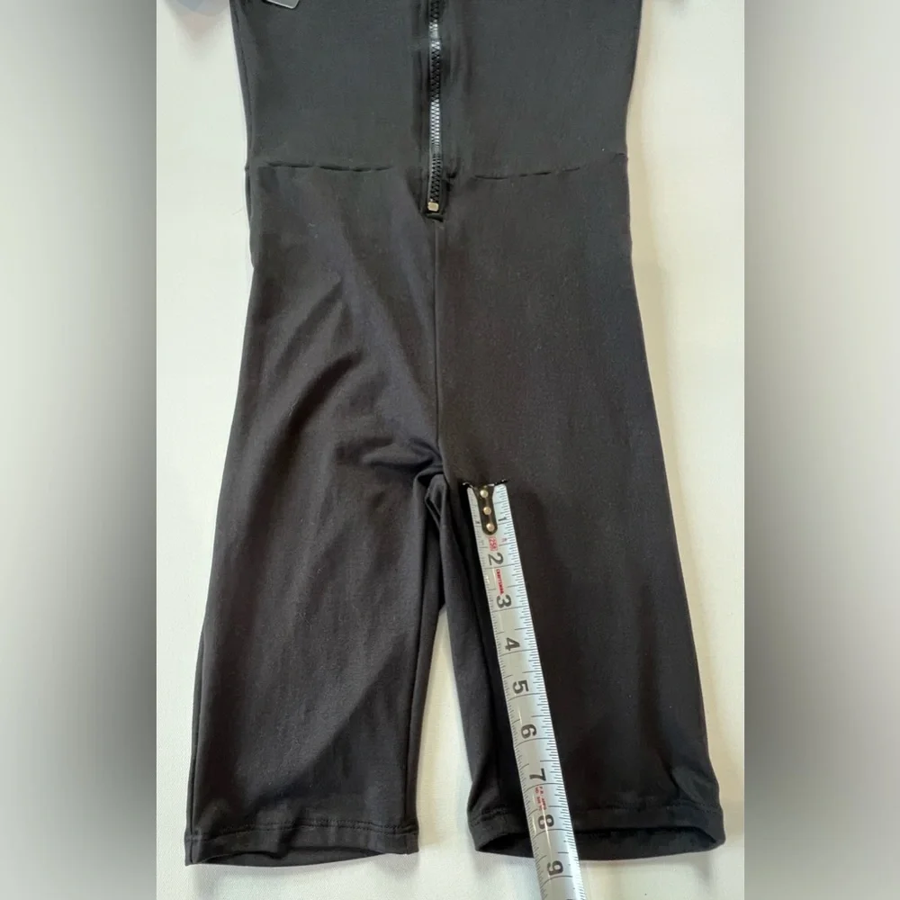 Fashion Nova NWT Black Baby Got Back Romper Small - Picture 3 of 9